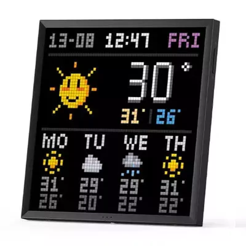 Digitaalne pildiraam Divoom Pixoo64 Must Wi-Fi 64x64 RGB LED