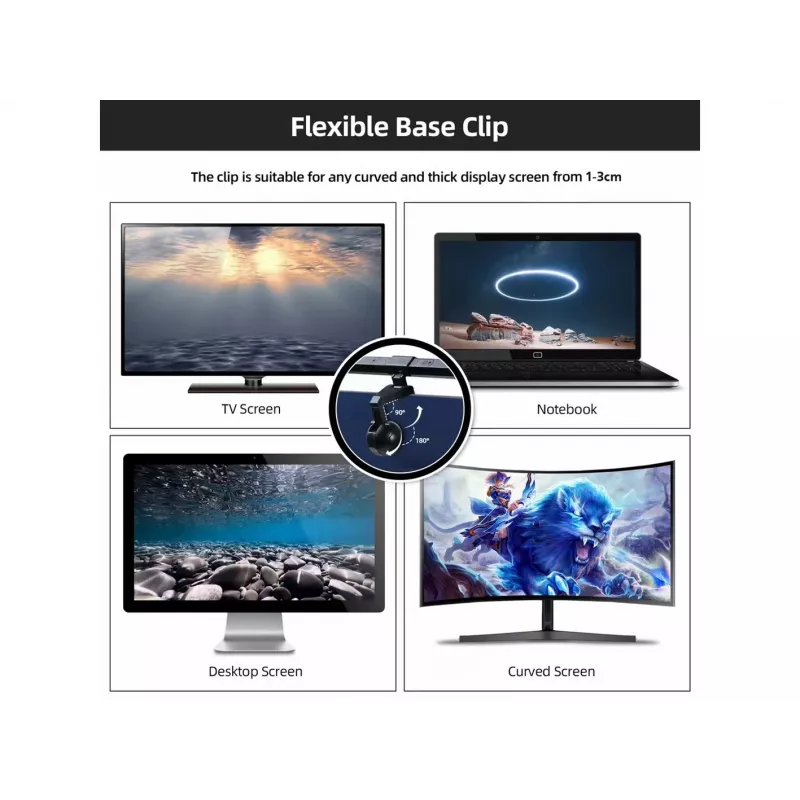 Equip Monitor USB LED Lamp with Touch Control