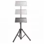 Manhattan Tripod Floor Mount for TV/Monitor/Projector/Laptop, For screens: 13 inch to 32 inch, VESA compatibility: 75x75 and 100x100mm - check the dimensions of the four mounting holes on back of screen to ensure it fits, Max 15kg, Height Adjustable, Must, Bracket