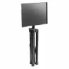 Manhattan Tripod Floor Mount for TV/Monitor/Projector/Laptop, For screens: 13 inch to 32 inch, VESA compatibility: 75x75 and 100x100mm - check the dimensions of the four mounting holes on back of screen to ensure it fits, Max 15kg, Height Adjustable, Must, Bracket