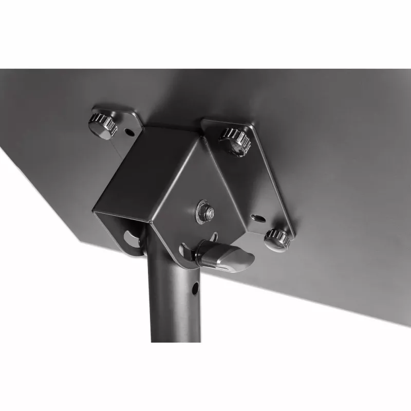 Manhattan Tripod Floor Mount for TV/Monitor/Projector/Laptop, For screens: 13 inch to 32 inch, VESA compatibility: 75x75 and 100x100mm - check the dimensions of the four mounting holes on back of screen to ensure it fits, Max 15kg, Height Adjustable, Must, Bracket