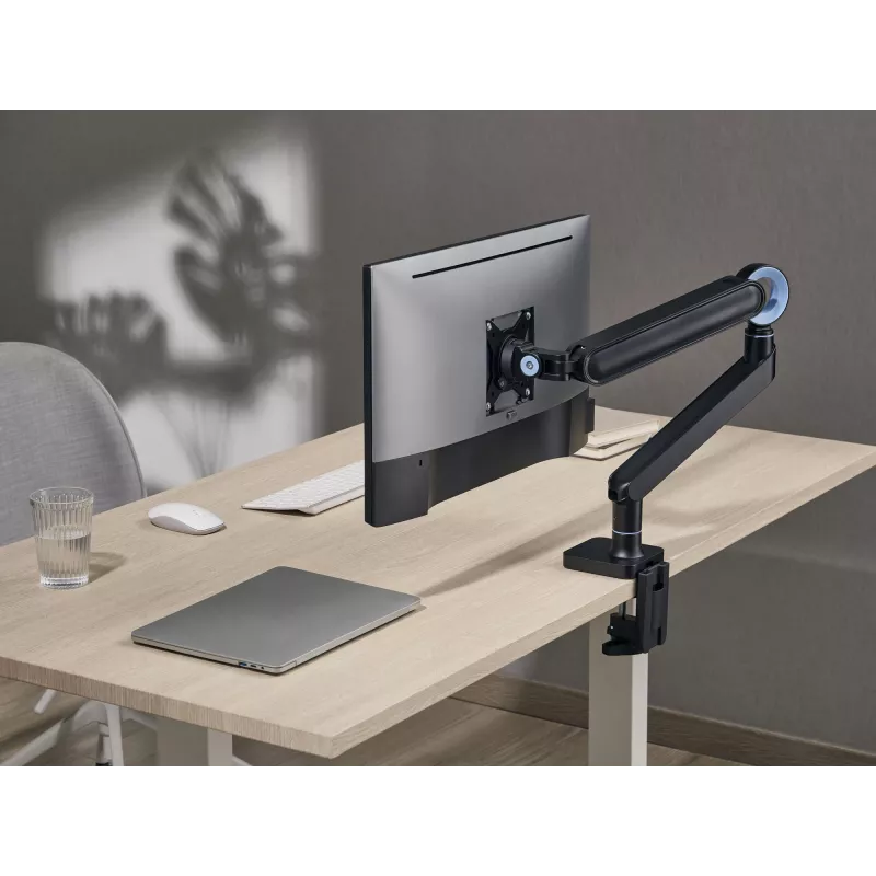 Equip 17–35-tolline Premium Monitori Lauakinnitusklamber, Must