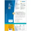 Isekleepuv printerisilt HERMA 10730 Valge 9,91x3,38 cm 1280 silti