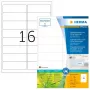 Isekleepuv printerisilt HERMA 10730 Valge 9,91x3,38 cm 1280 silti