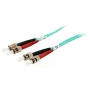 Equip ST/ST fiiberoptiline ühenduskaabel, OM3, 2m, 2 m, OM3, ST, ST