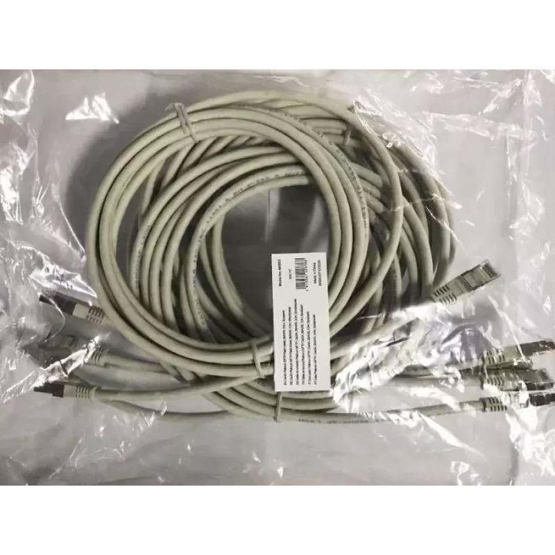 Equip Cat.6A Platinum S/FTP paigalduskaabel, hall, 3,0 m, 5 tk komplekt