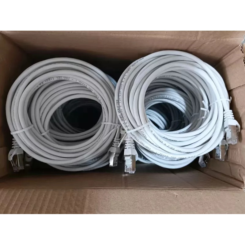 Equip Cat.6 S/FTP paranduskaabel, 5,0 m, valge, 30 tk komplekt