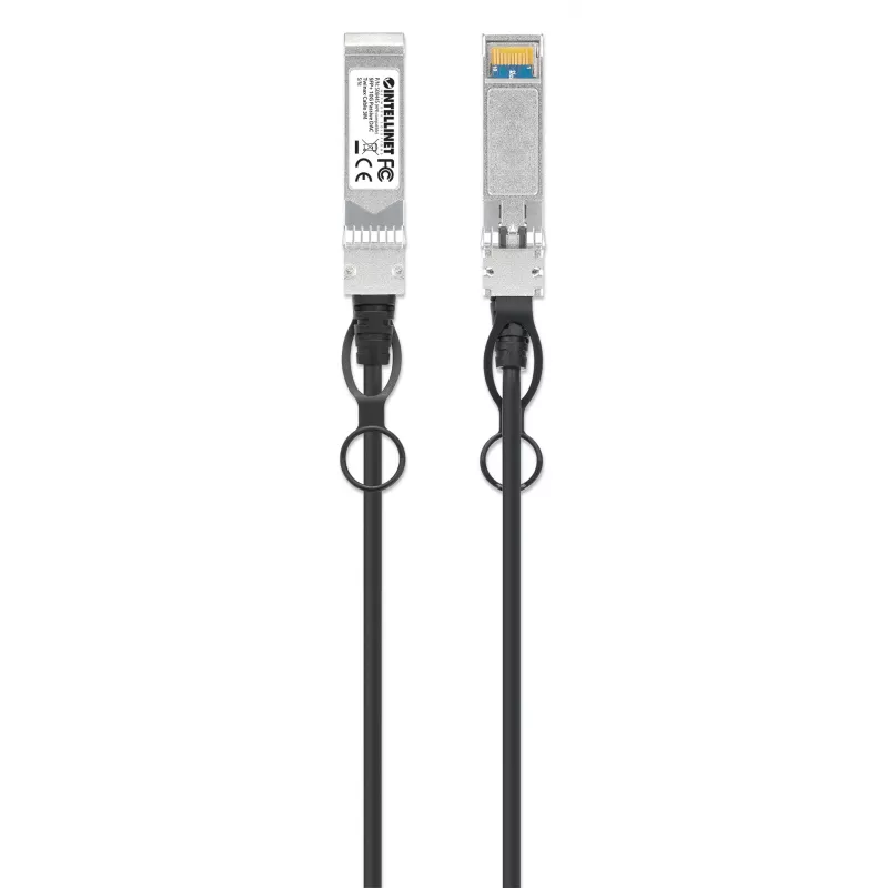 Intellinet 3m 10G SFP+ Passive Direct Attach Copper Twinax kaabel 30AWG HP J9283B /JD097C Ühilduv