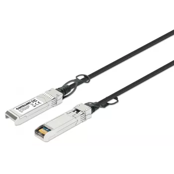 Intellinet 0,5 m 10G SFP+ passiivne otseühendusega vasktwinax-kaabel 30AWG, ühilduv HP 487649-B21-ga