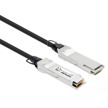 Intellinet 1m 40G QSFP+ Passive Direct Attach Copper Twinax kaabel 30AWG MSA QSFP-H40G-CU1M Ühilduv