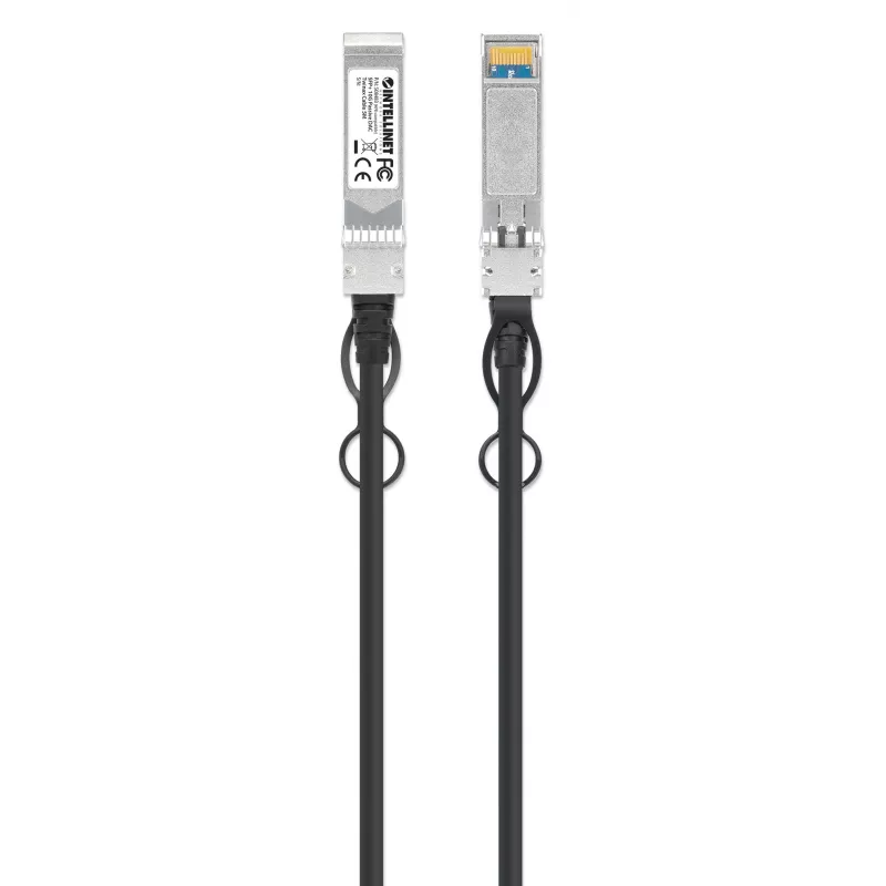 Intellinet 5m 10G SFP+ Passive Direct Attach Copper Twinax kaabel 24AWG HP JG081C/ 537963-B21 Ühilduv