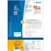 Isekleepuv printerisilt HERMA 10728 Valge 7 cm x 3,6 cm
