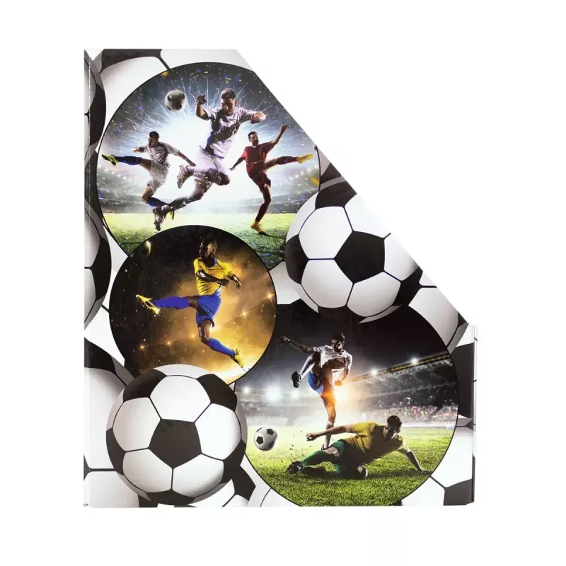 Ajakirjahoidja Herma A4 Football 19716 tugev disain jalgpalliteema