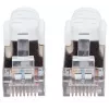 Intellineti võrguparanduskaabel, Cat6, 20 m, valge, vask, S/FTP, LSOH / LSZH, PVC, RJ45, kullatud kontaktid, takerdumisvastane, kaitsemuhviga, eluaegne garantii