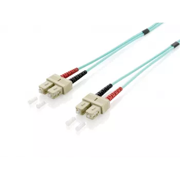 Equip SC/SC fiiberoptiline ühenduskaabel, OM3, 30m, 30 m, OM3, SC, SC