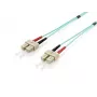 Equip SC/SC fiiberoptiline ühenduskaabel, OM3, 30m, 30 m, OM3, SC, SC