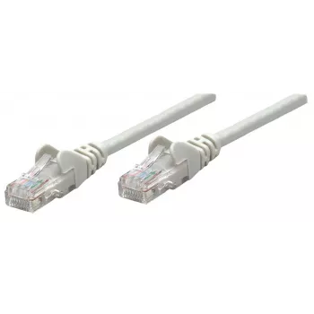 Intellinet võrguparanduskaabel, Cat6, 50 m, hall, vask, S/FTP, LSOH / LSZH, PVC, RJ45, kullatud kontaktid, takerdumisvastane, kaitstud, eluaegne garantii