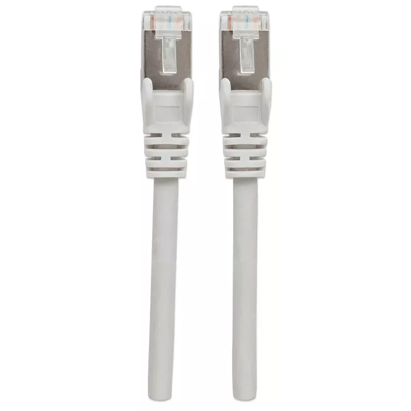 Intellinet võrgujuhe, Cat7 kaabel/Cat6A pistikud, 20 m, hall, vask, S/FTP, LSOH/LSZH, PVC, RJ45, kullatud kontaktid, haarduvaba, saapaga, eluaegne garantii