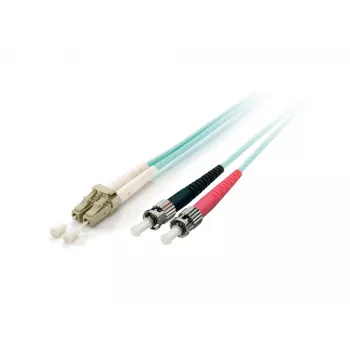 Equip LC/ST fiiberoptiline ühenduskaabel, OM3, 15m, 15 m, OM3, LC, ST
