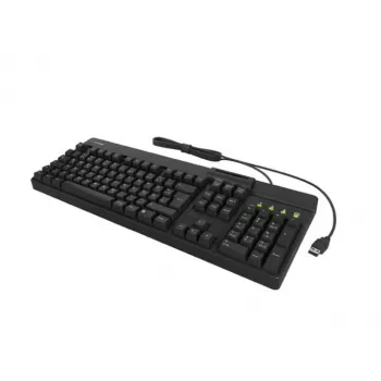 KeySonic KSK-8040U-CR klaviatuur Kodu/Kontor USB Must