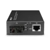 Lindy 25119 võrgumeediumimuundur 850 nm Multi-mode Must