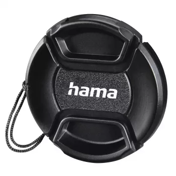 Objektiivikork Hama Smart-Snap 7,7 cm Must digikaamerale