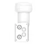 Hama 00205375 madala müratasemega plokk-muundur (LNB) 10,7–12,75 GHz valge