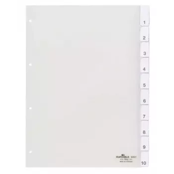 Durable 6821-19 numbritega vaheleht