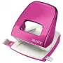 Leitz NeXXt auguraua WOW 5008 metallist 2-auguline / 30 lehte, 30 lehte, roosa, valge, metall, plast, 8 cm, 5,5 mm, A4, A5, A6, Foolio, US-Quart, 8 x 8 x 8 cm