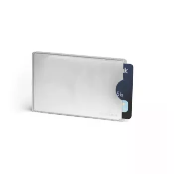 Card Pocket Durable 890023 Silver