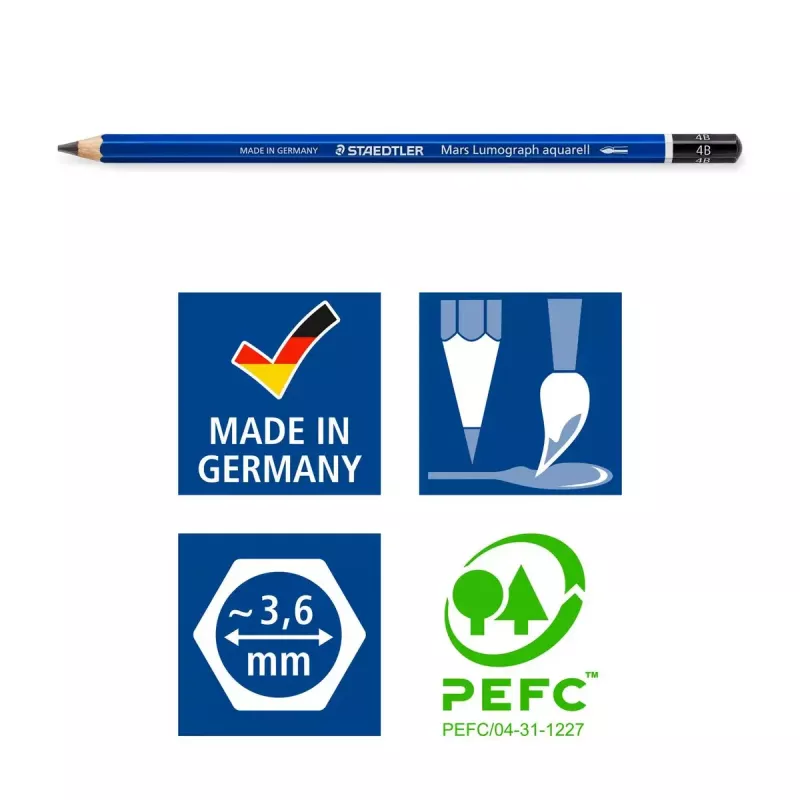 Grafiitpliiats Staedtler 100A G6