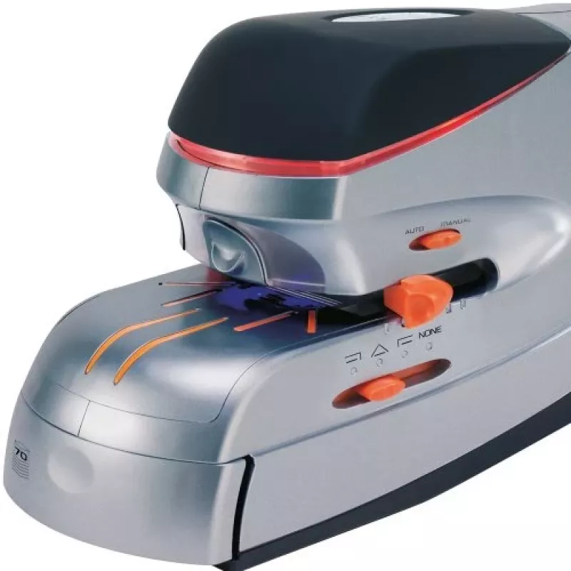 Rexel Optima 70 elektriline klammerdaja EL, 70 lehte, must, hõbedane, 2,37 kg, 215 mm, 400 mm, 172 mm