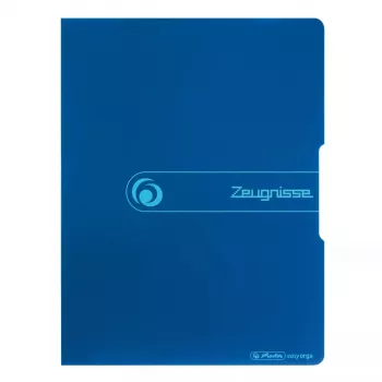 Tavaline dokumendikaust Herlitz Zeugnisse polüpropüleenist (PP) sinine A4