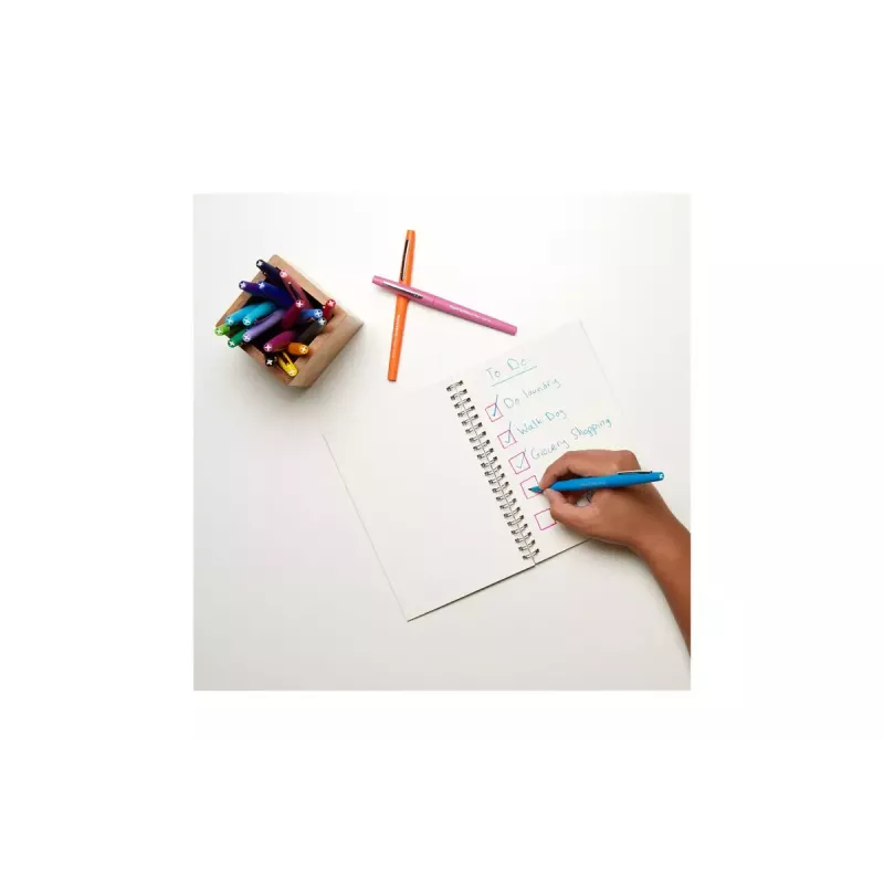 Viltpliiats Medium Papermate Flair Mitmevärviline 16 tk