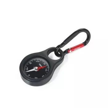 TROIKA COS10/BK must-punane võtmehoidja 40 mm x 98 mm 23 g