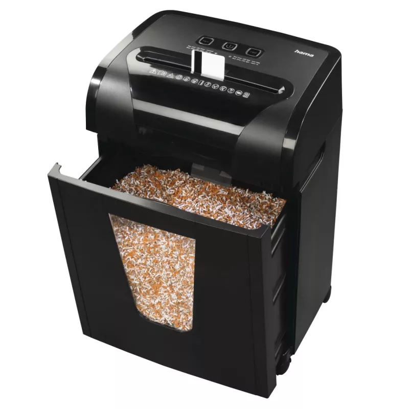 Hama Premium M10 paberihundi mikro-purustus 62 dB 22 cm Must