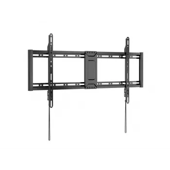 Fikseeritud lame TV seinakinnitusklamber EQUIP 43-tollistele kuni 95-tollistele ekraanidele, VESA 200×200–800×400, maksimaalne koormus 75 kg, must
