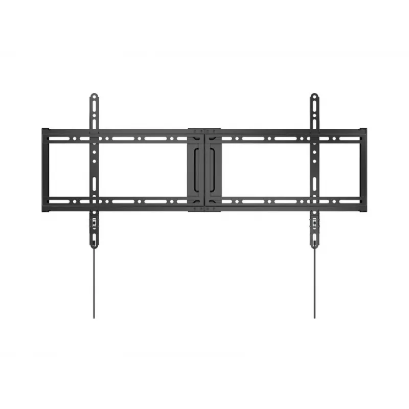 Fikseeritud lame TV seinakinnitusklamber EQUIP 43-tollistele kuni 95-tollistele ekraanidele, VESA 200×200–800×400, maksimaalne koormus 75 kg, must