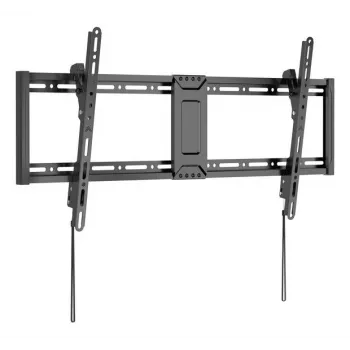 TV seinakinnitusklamber EQUIP 43 tolli–95 tolli Tilt õhuke kuni 75 kg teleritele, VESA 200x200–800x400, kalle 0–8°, 4,2 cm kaugus, must