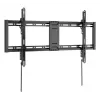 TV seinakinnitusklamber EQUIP 43 tolli–95 tolli Tilt õhuke kuni 75 kg teleritele, VESA 200x200–800x400, kalle 0–8°, 4,2 cm kaugus, must