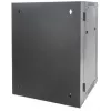 Intellinet 19-tolline seinakapp - seinale kinnitatav (kaheosaline hingedega väljapööratav), 15U, 550 mm sügav, must, kokkupandud, max 30 kg, pöördub välja, et pääseda ligi kapi tagaküljele seinale paigaldatuna, 19-tolline, kasutatav sügavus 425 mm, seinale kinnitamise osad ei kuulu komplekti