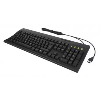 KeySonic KSK-8041U-CR klaviatuur universaalne USB saksa must