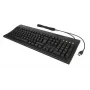 KeySonic KSK-8041U-CR klaviatuur universaalne USB saksa must