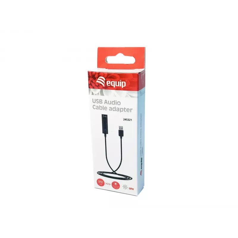 Juhtadapter Equip USB Audio kaabliadapter 245321