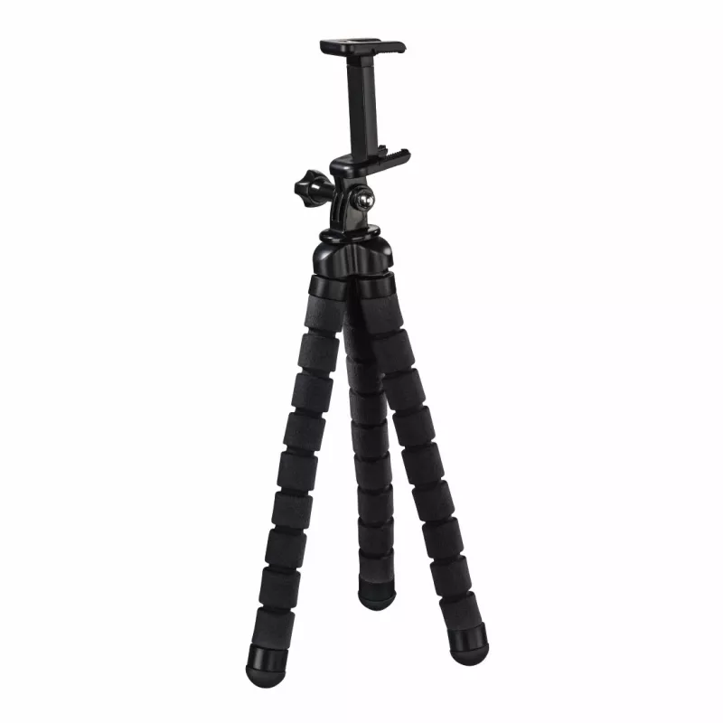 Hama Flexi statiiv nutitelefonile / tegevuskaamerale 3 jalga Must 26 cm