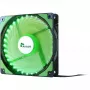 Ventilaator Inter-Tech L-12025 Arvutikorpuse ventilaator 12 cm Must Roheline