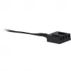 Inter-Tech RS-041 RGB ventilaator 12 cm must