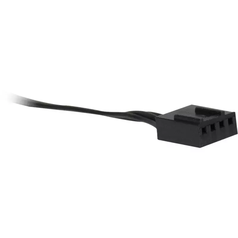 Inter-Tech RS-041 RGB ventilaator 12 cm must