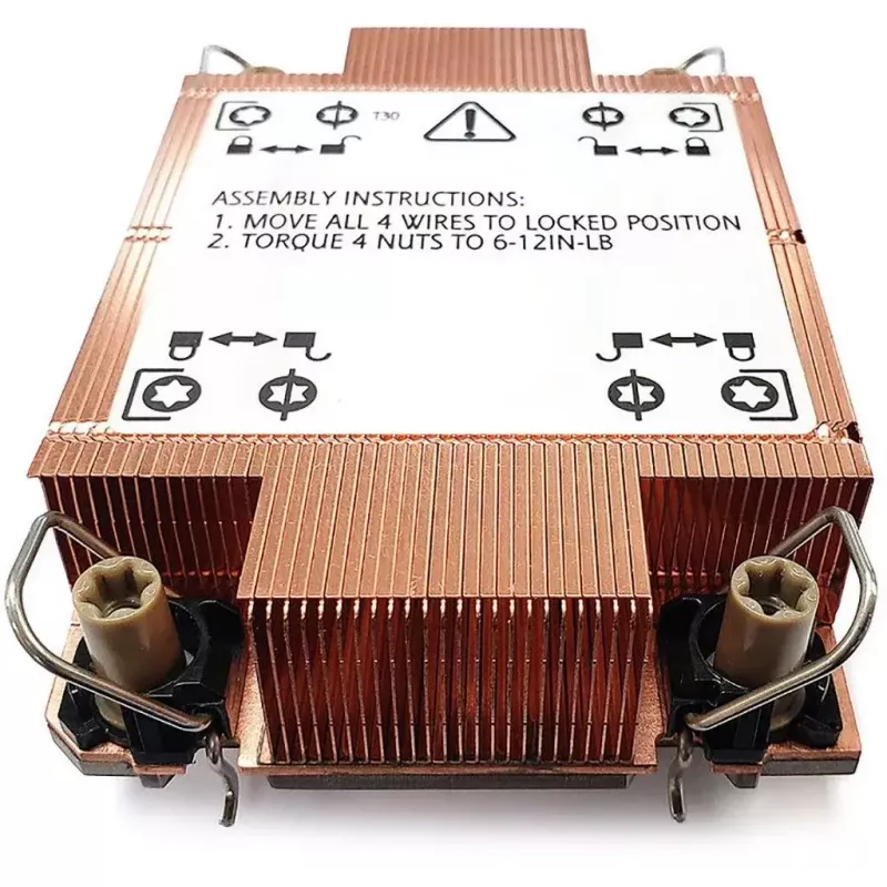 Jahuti Inter-Tech N-10 protsessorijahuti vask 113 mm laius 78 mm sügavus 27 mm kõrgus