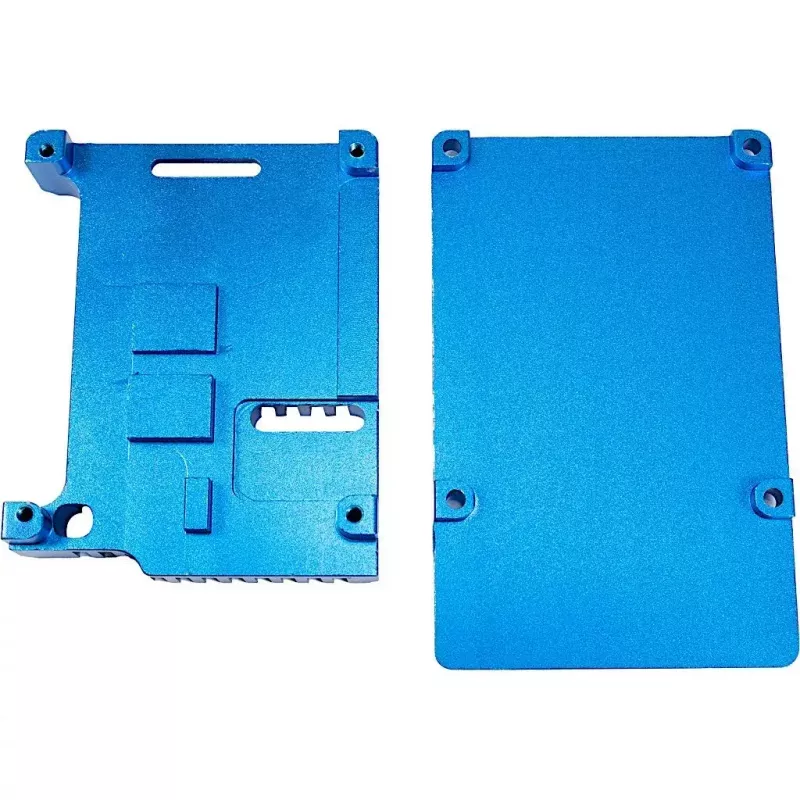 Korpus Inter-Tech 88887360 Raspberry Pi jaoks 86x56x23mm sinine